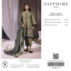 Sapphire Lawn 3pc | New Design for Summer 2024