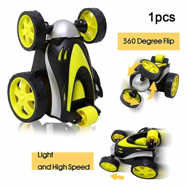 360-Degree Front Wheel Flip Stunt Remote Control Car