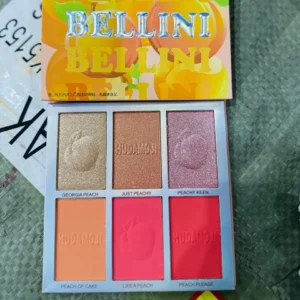 HudaMoji Bellini Blush+Highlight