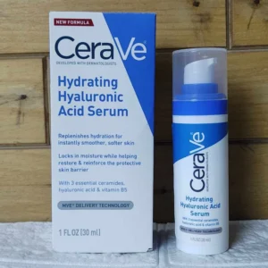 CeraVe Hyaluronic Acid Serum | Hydrating and Plumping Formula for All Skin Types